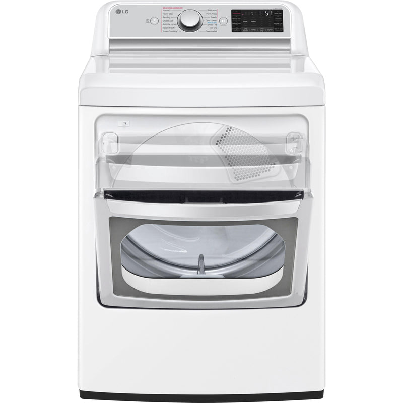 LG 7.3 cu. ft. Electric Dryer with TurboSteam™ DLEX7900WE IMAGE 2