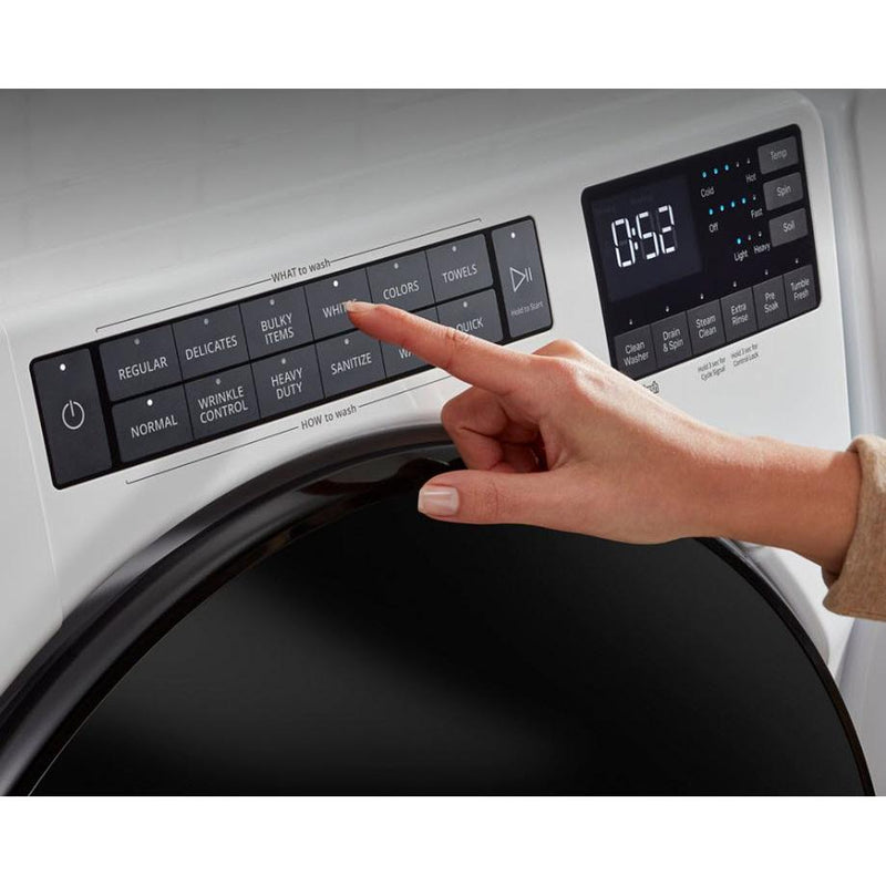 Whirlpool 4.5 cu.ft. Front Loading Washer with Sanitize Cycle WFW5605MW IMAGE 5