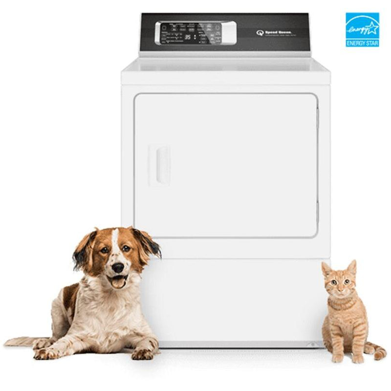 Speed Queen 7.0 cu. ft. Electric Dryer with Pet Plus™ Cycles DR7004WE IMAGE 1