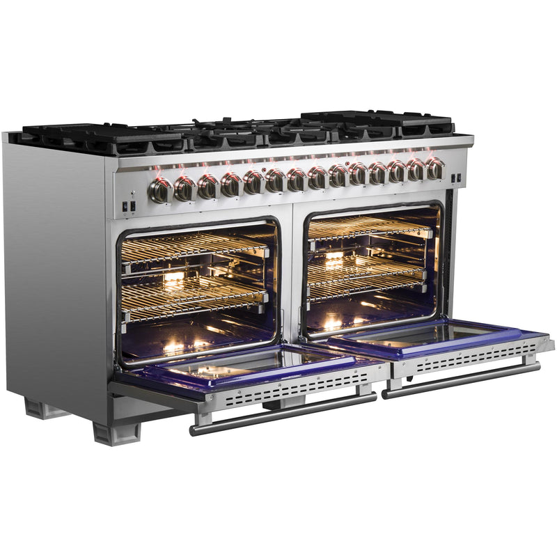 Forno 60-inch Freestanding Dual Fuel Range with Convection FFSGS6187-60 IMAGE 4