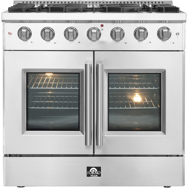 Forno 36-inch Freestanding Gas Range with Convection FFSGS6444-36 IMAGE 1