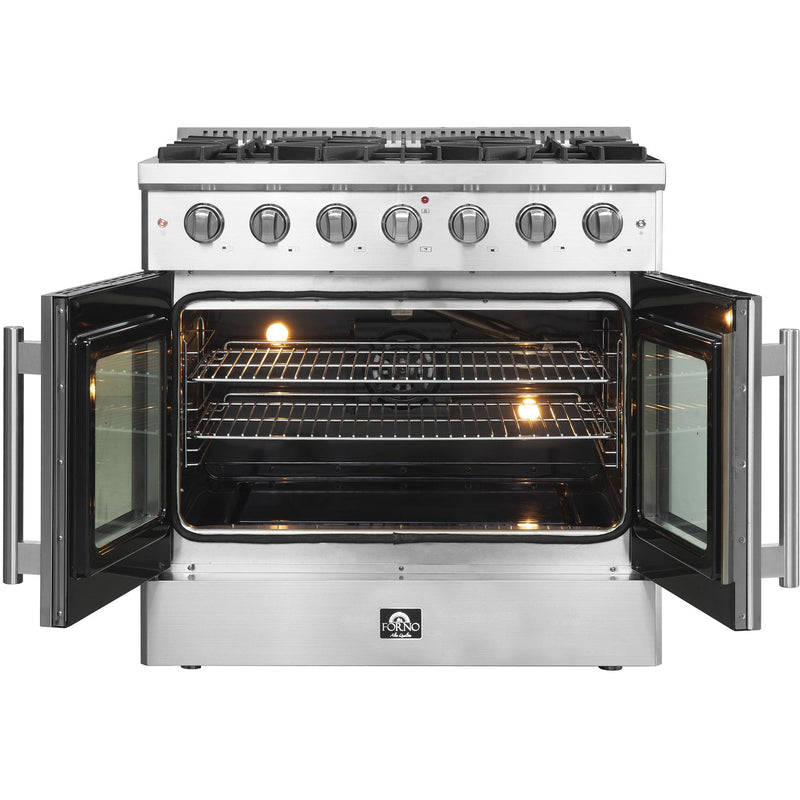 Forno 36-inch Freestanding Gas Range with Convection FFSGS6444-36 IMAGE 2