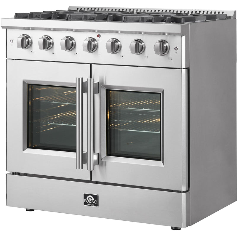 Forno 36-inch Freestanding Gas Range with Convection FFSGS6444-36 IMAGE 5